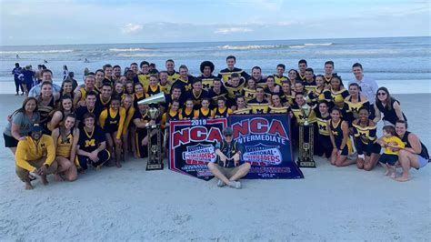 Cheer Team Captures Pair of NCA National Titles.